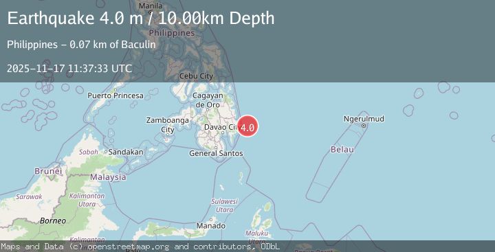 Map of PHILIPPINE ISLANDS REGION