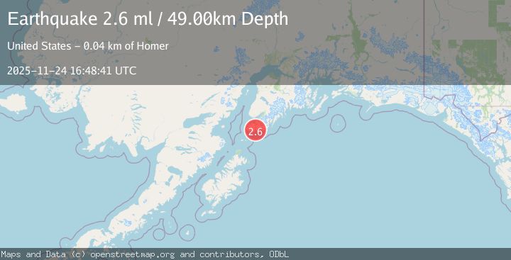 Map of KENAI PENINSULA, ALASKA