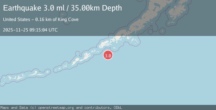 Map of UNIMAK ISLAND REGION, ALASKA