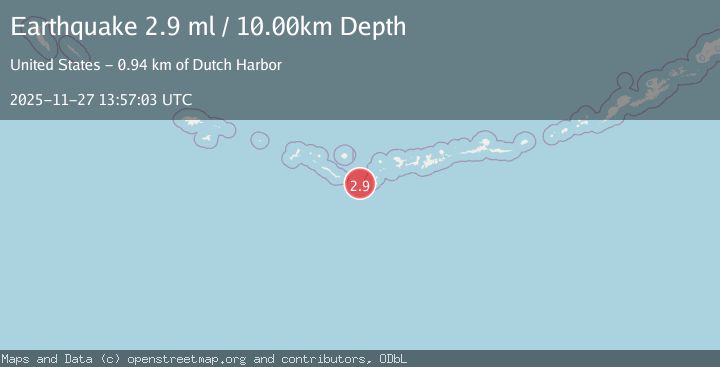Map of ANDREANOF ISLANDS, ALEUTIAN IS.
