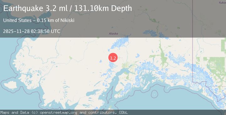 Map of SOUTHERN ALASKA