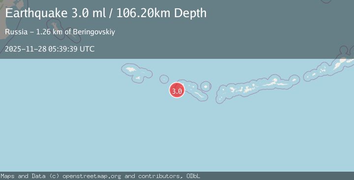 Map of RAT ISLANDS, ALEUTIAN ISLANDS