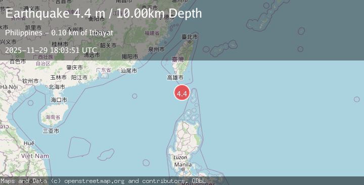 Map of PHILIPPINE ISLANDS REGION