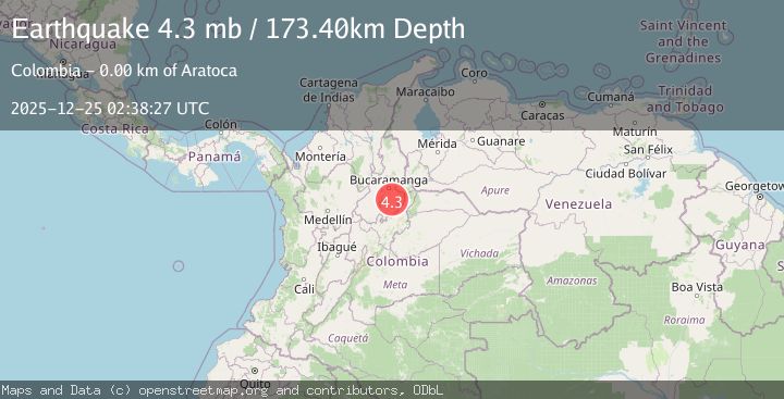 Map of NORTHERN COLOMBIA
