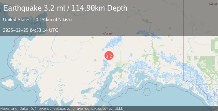 Map of CENTRAL ALASKA