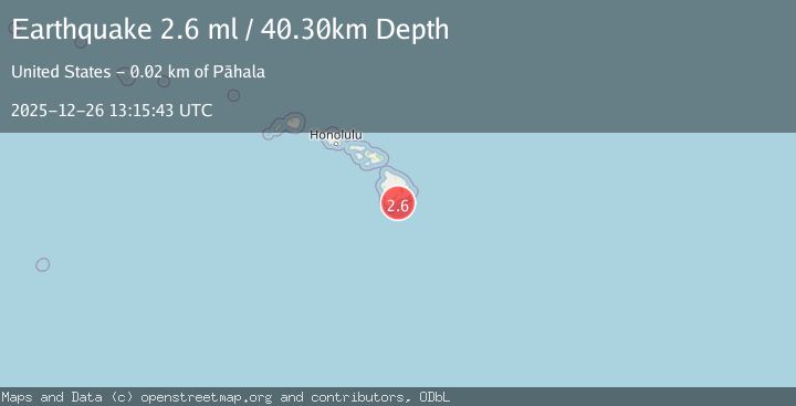 Map of ISLAND OF HAWAII, HAWAII