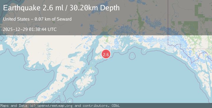 Map of KENAI PENINSULA, ALASKA