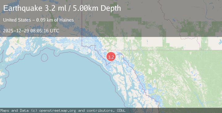 Map of SOUTHEASTERN ALASKA