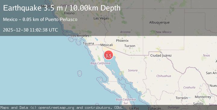 Map of GULF OF CALIFORNIA