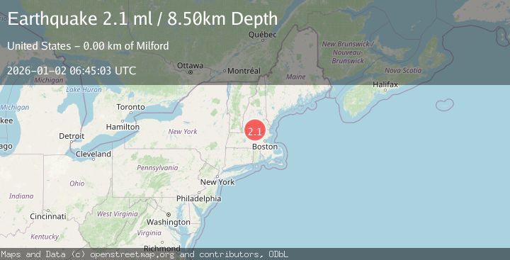 Map of NEW HAMPSHIRE
