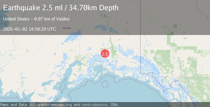 Map of SOUTHERN ALASKA