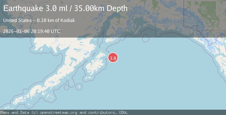 Map of GULF OF ALASKA