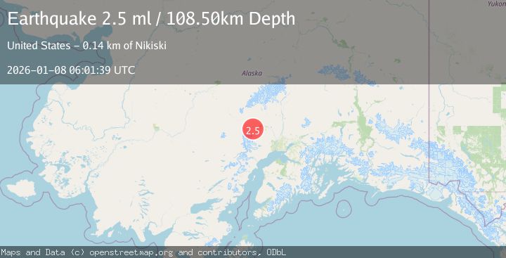 Map of SOUTHERN ALASKA