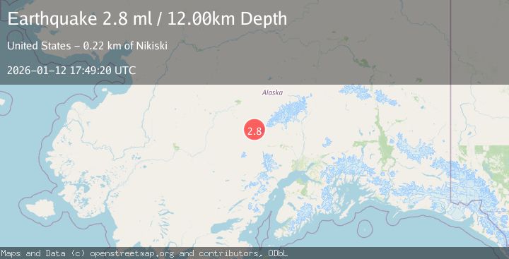 Map of CENTRAL ALASKA