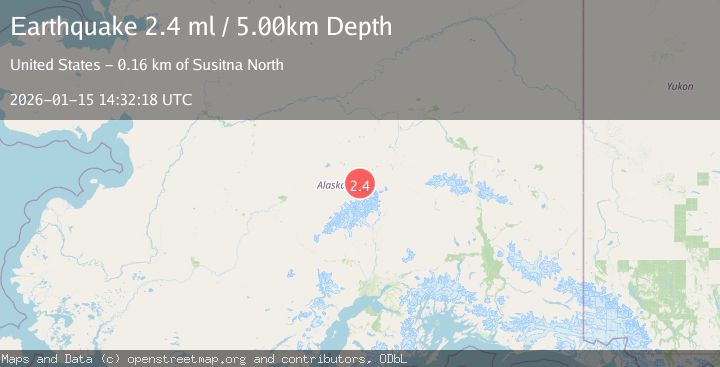 Map of CENTRAL ALASKA