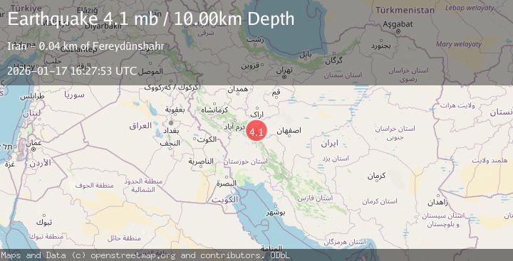 Map of WESTERN IRAN
