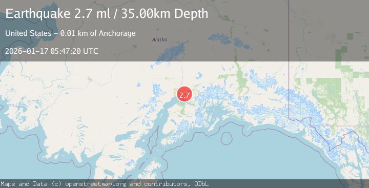 Map of SOUTHERN ALASKA