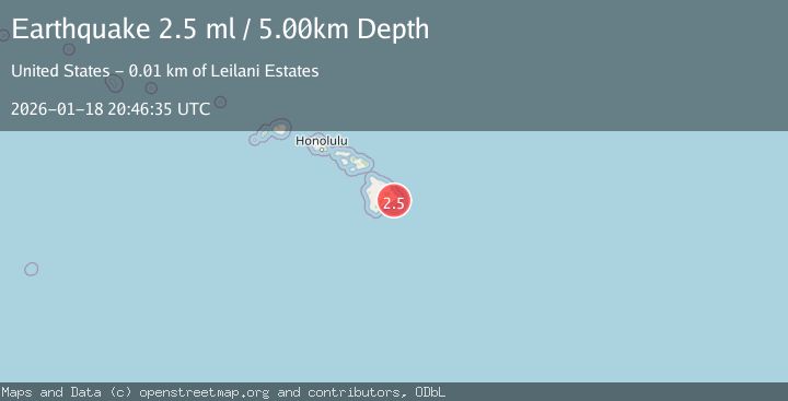 Map of HAWAII REGION, HAWAII
