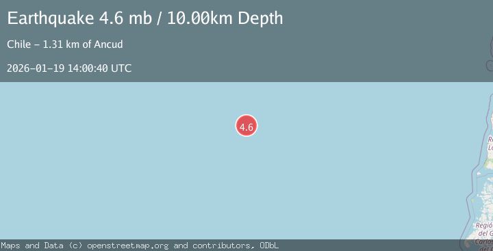 Map of SOUTHEAST OF EASTER ISLAND