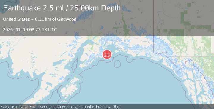 Map of SOUTHERN ALASKA