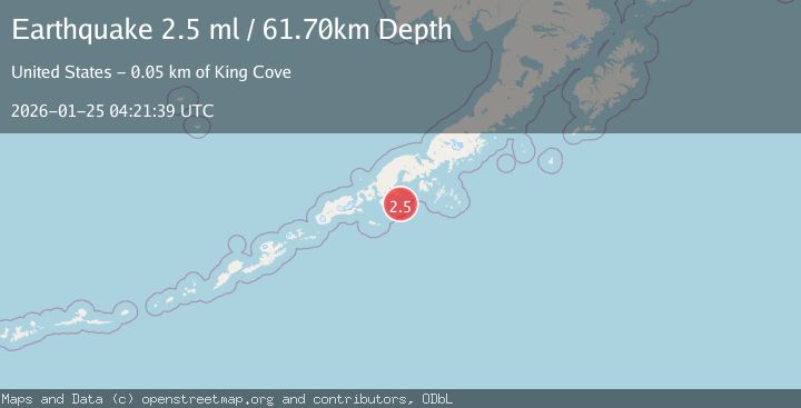 Map of ALASKA PENINSULA