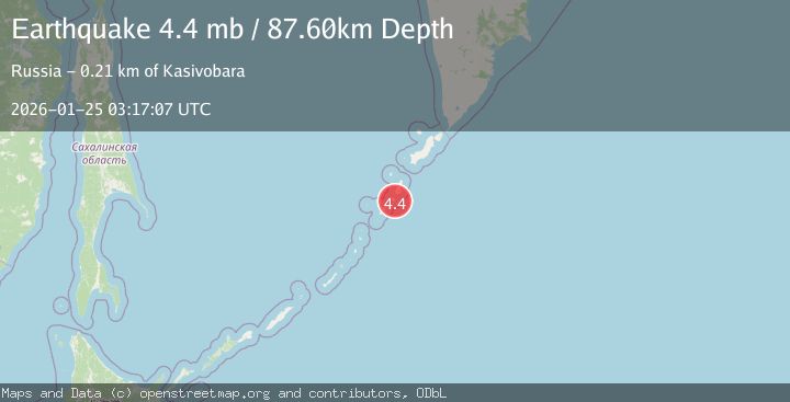 Map of KURIL ISLANDS