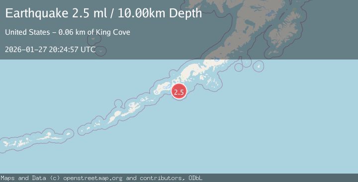 Map of ALASKA PENINSULA