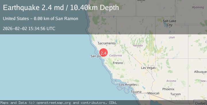 Map of SAN FRANCISCO BAY AREA, CALIF.