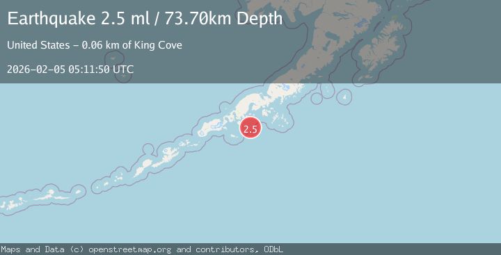 Map of ALASKA PENINSULA