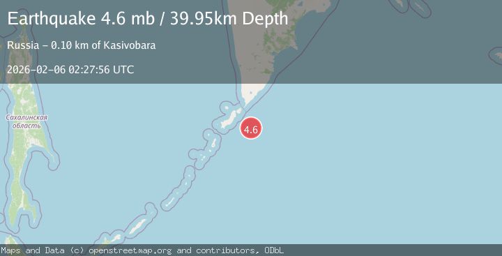 Map of KURIL ISLANDS