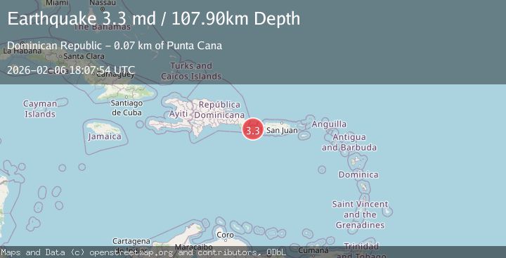 Map of MONA PASSAGE, PUERTO RICO