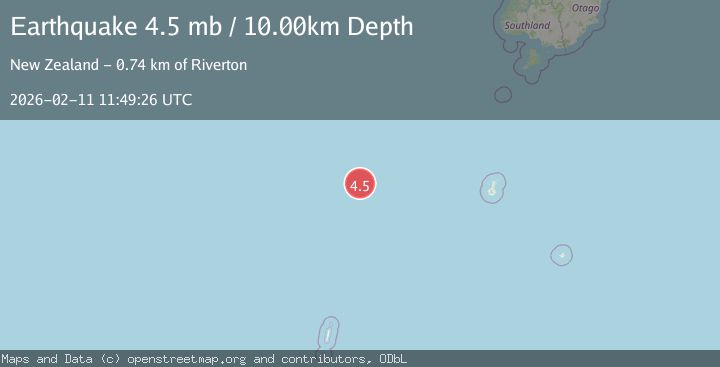 Map of NORTH OF MACQUARIE ISLAND