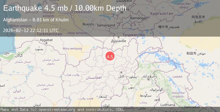 Map of CENTRAL AFGHANISTAN