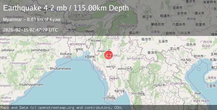 Map of MYANMAR