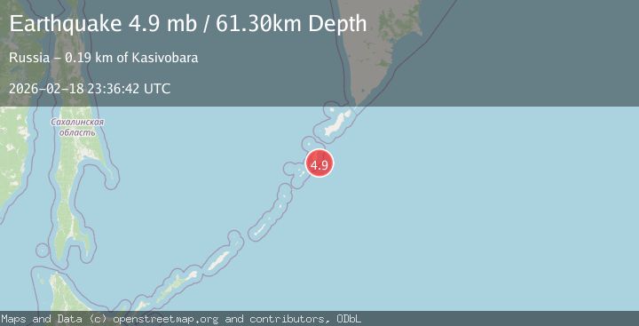 Map of KURIL ISLANDS