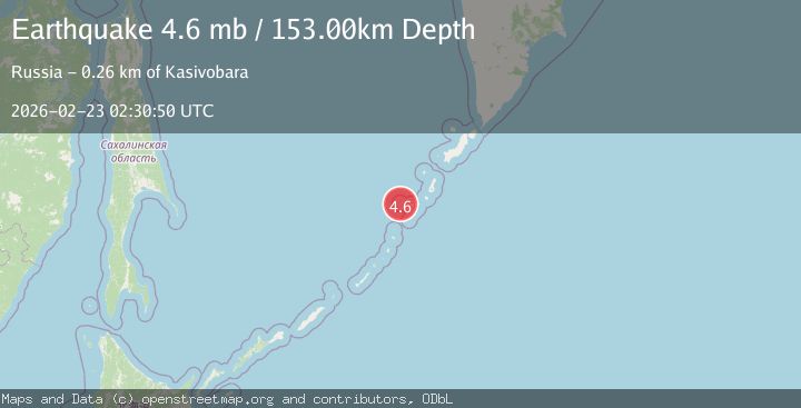 Map of KURIL ISLANDS