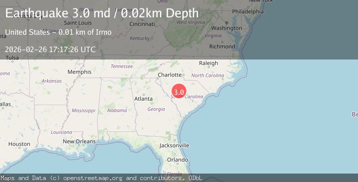 Map of SOUTH CAROLINA