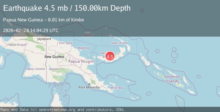 Map of NEW BRITAIN REGION, P.N.G.