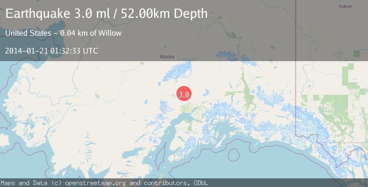 Map of CENTRAL ALASKA