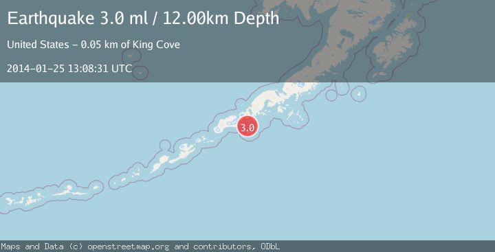Map of ALASKA PENINSULA