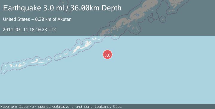 Map of SOUTH OF ALASKA