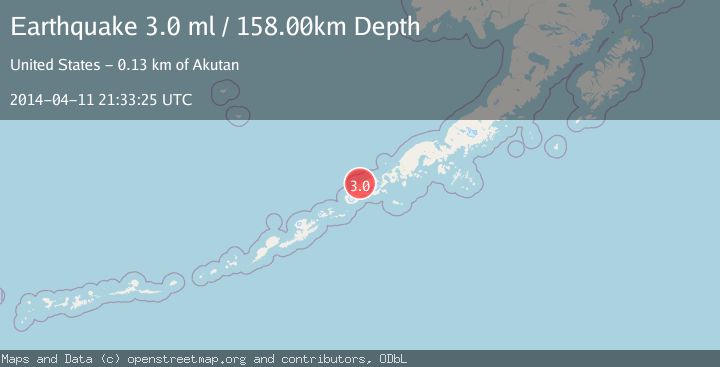 Map of UNIMAK ISLAND REGION, ALASKA