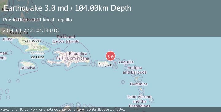 Map of PUERTO RICO REGION