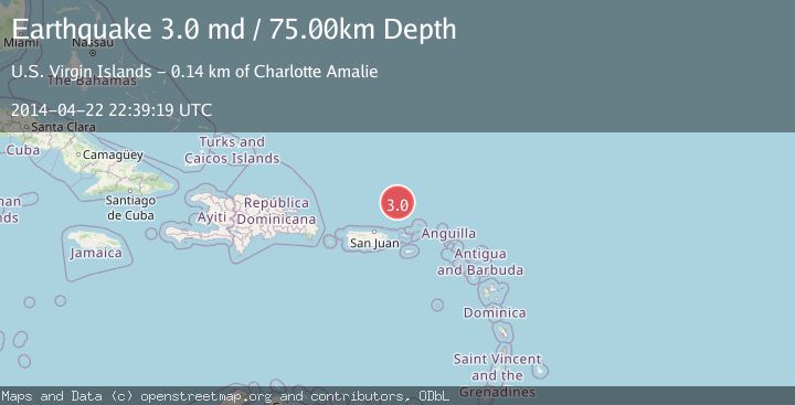 Map of PUERTO RICO REGION