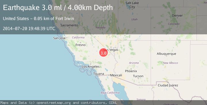 Map of SOUTHERN CALIFORNIA