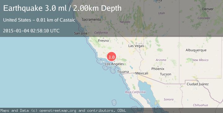 Map of SOUTHERN CALIFORNIA