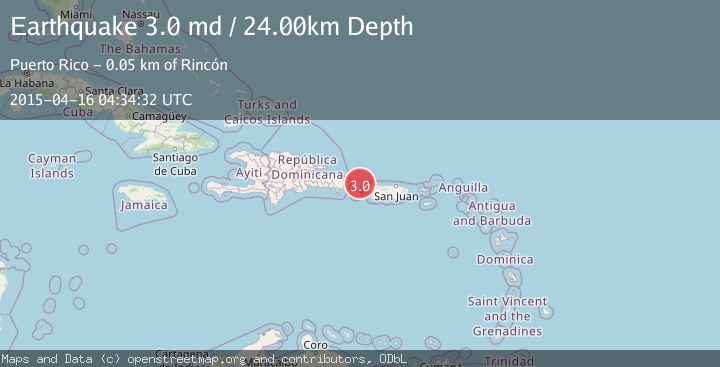 Map of PUERTO RICO REGION