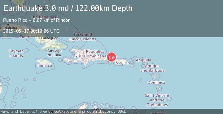 Map of PUERTO RICO REGION
