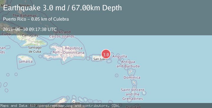 Map of PUERTO RICO REGION