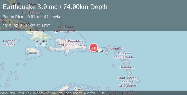 Map of PUERTO RICO REGION